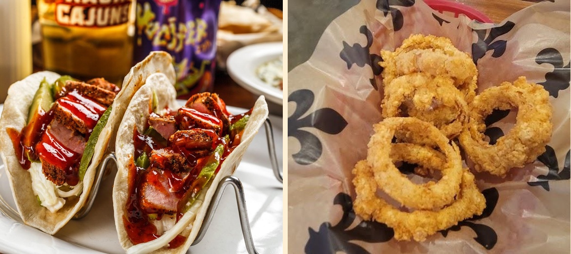 The Acadiana Bar and Grill Menu