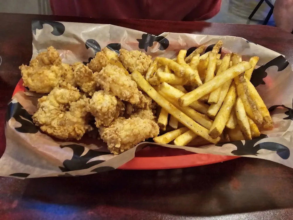 Fried Shrimp Basket with Cajun Fries