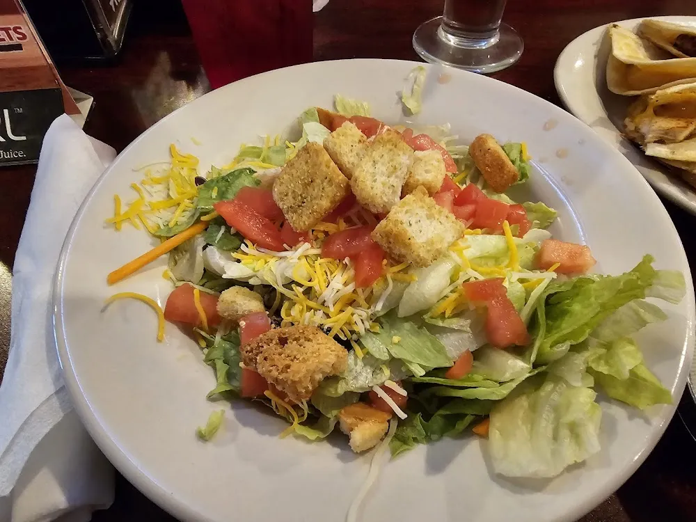 Side Salad with Ranch Dressing